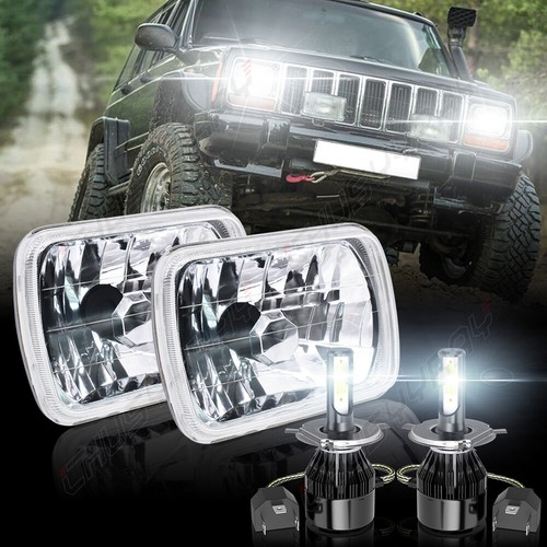 Pair 5x7 7x6 led headlights - 5x7, 7x6"