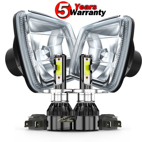 Pair 5x7 7x6 led headlights - pair,