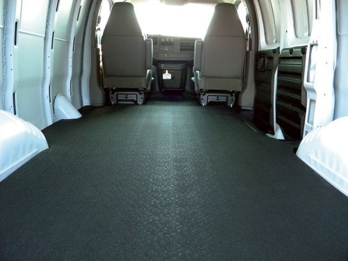 Rubber padded cargo van - rubber,